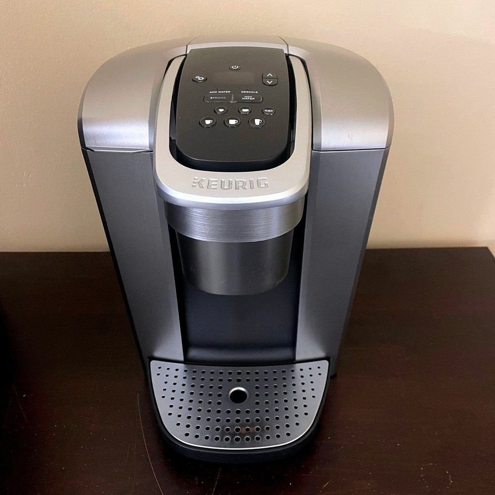 Keurig K-Elite Single Serve Coffee Maker Brushed Silver K-Cup Pod Machine